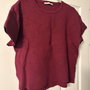 See and Be Seen Women's Burgundy Top